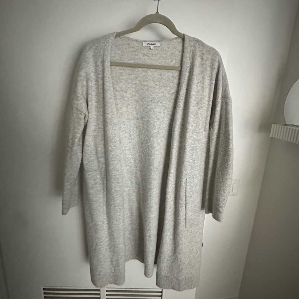 Madewell Gray Cardigan